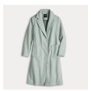 Simply Vera Vera Wang Mint Brushed Melton Coat - NEW